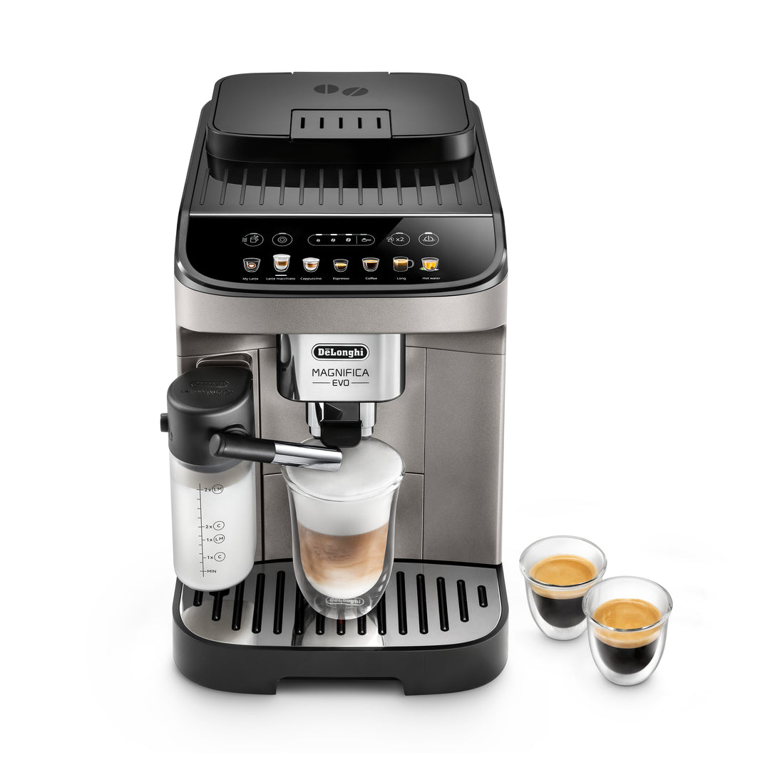 De'Longhi Magnifica Evo Fully Automatic Espresso Machine, Titanium