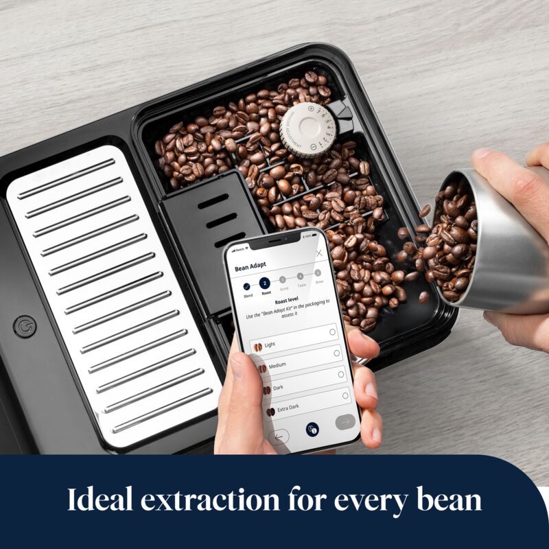 De’Longhi Eletta Explore Fully Automatic Espresso Machine, Silver - ECAM450.65.S