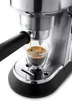 De’Longhi Dedica Manual Espresso Machine, Silver - EC685