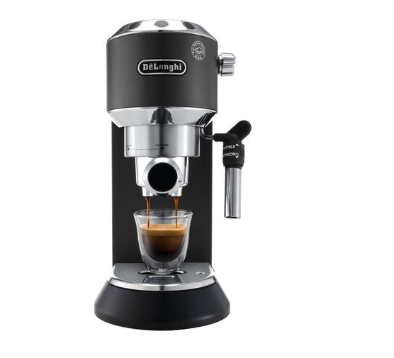De’Longhi Dedica Manual Espresso Machine, Black - EC685
