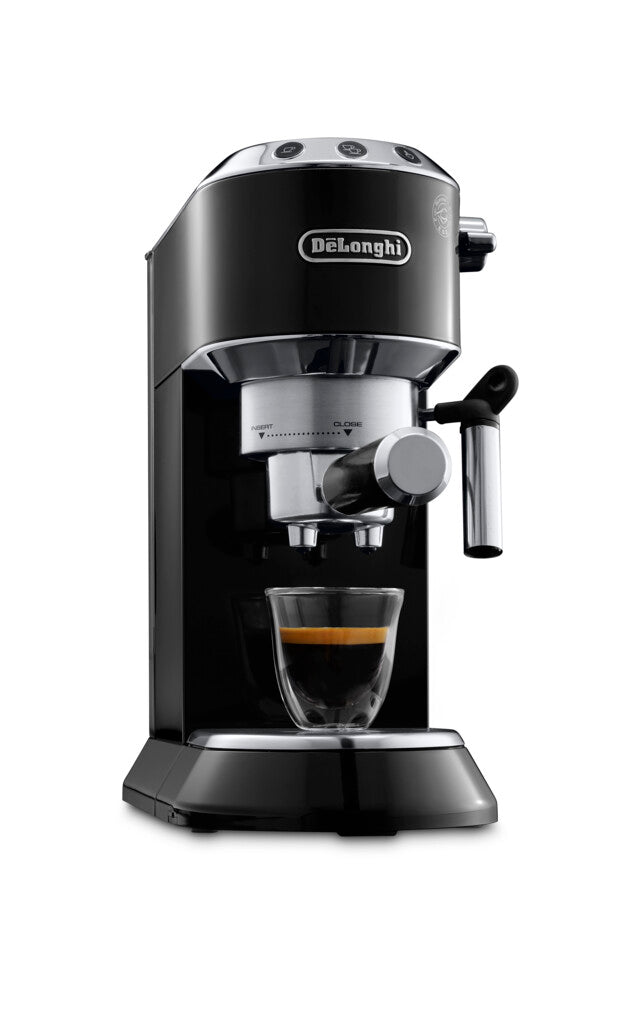 De’Longhi Dedica Manual Espresso Machine, Black - EC685