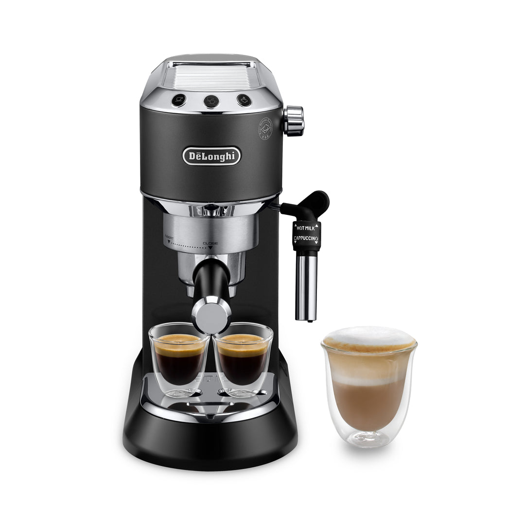 De’Longhi Dedica Manual Espresso Machine, Black - EC685