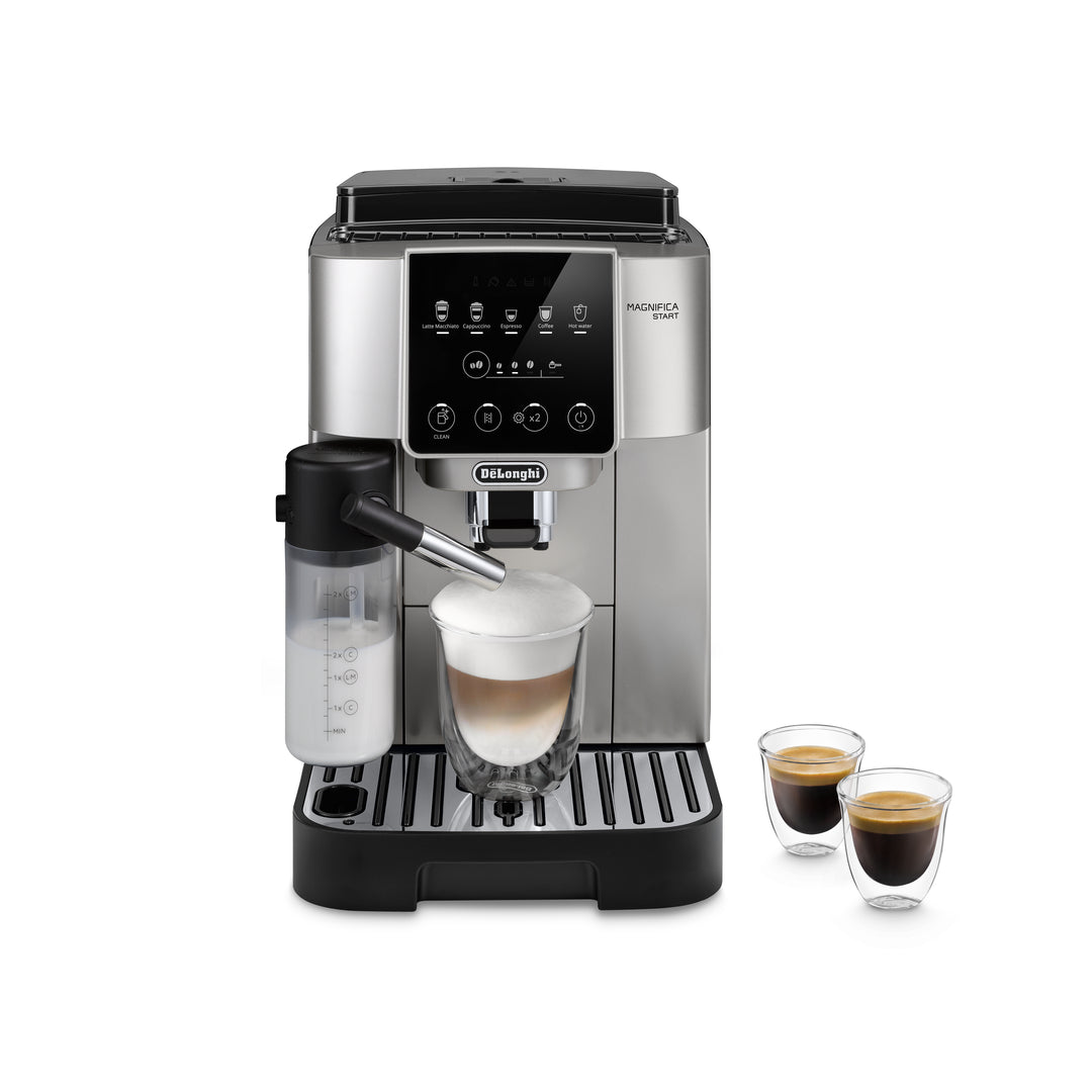De’Longhi Magnifica Start Fully Automatic Espresso Machine, Silver Black - ECAM220.80.SB