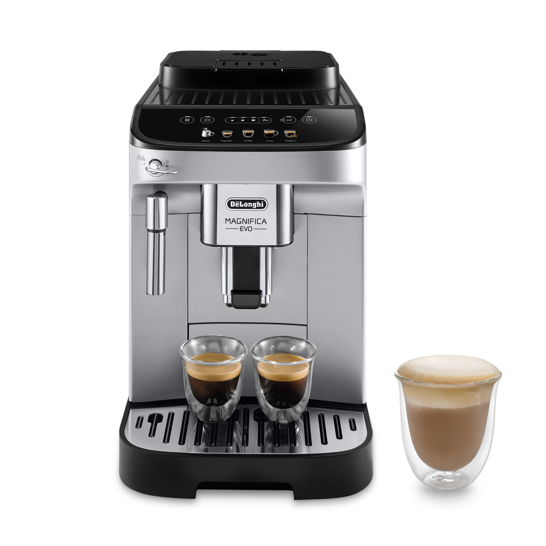 De'Longhi Magnifica Evo Fully Automatic Espresso Machine, Silver Black,  ECAM290.31.SB
