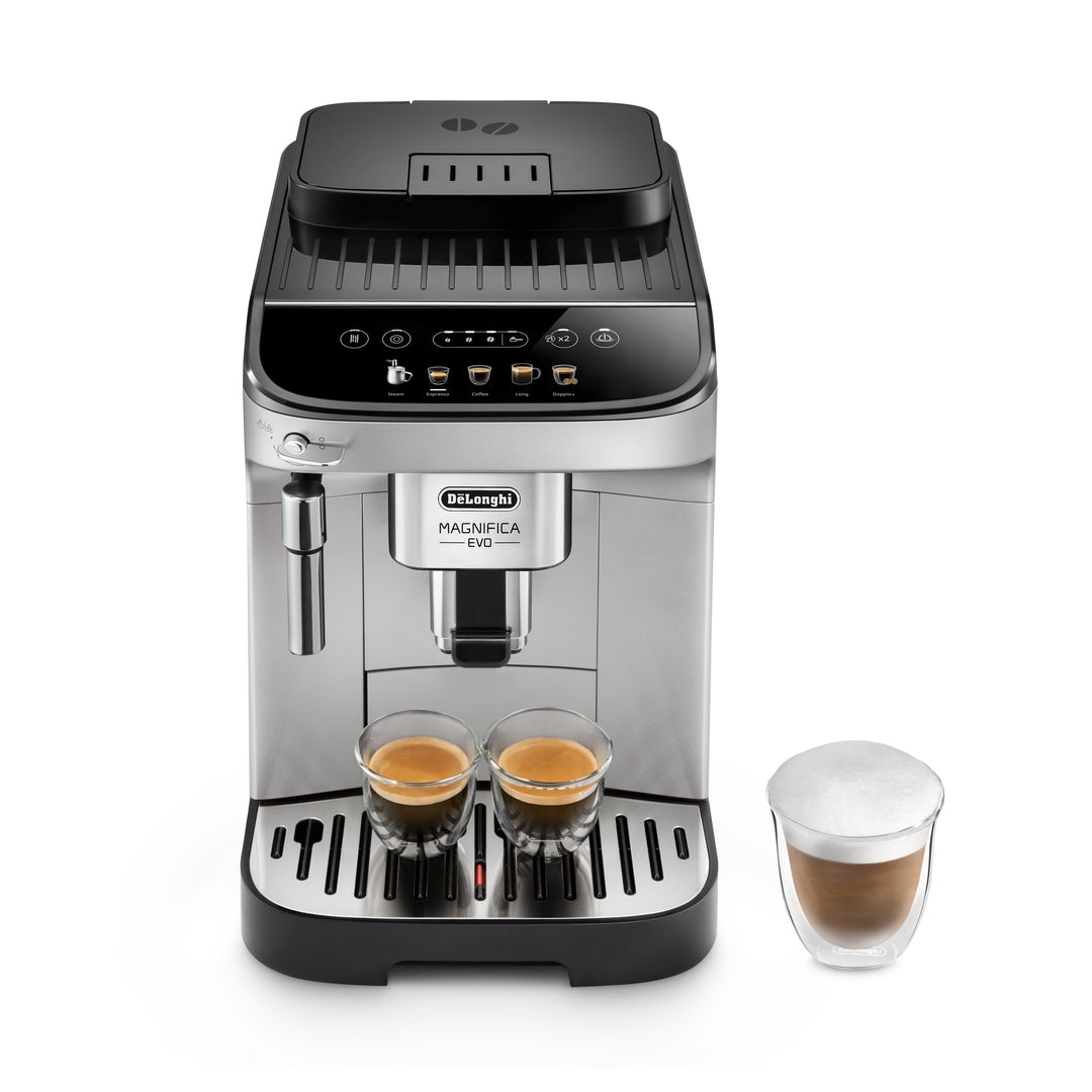 De'Longhi Magnifica Evo Fully Automatic Espresso Machine, Silver Black,  ECAM290.31.SB