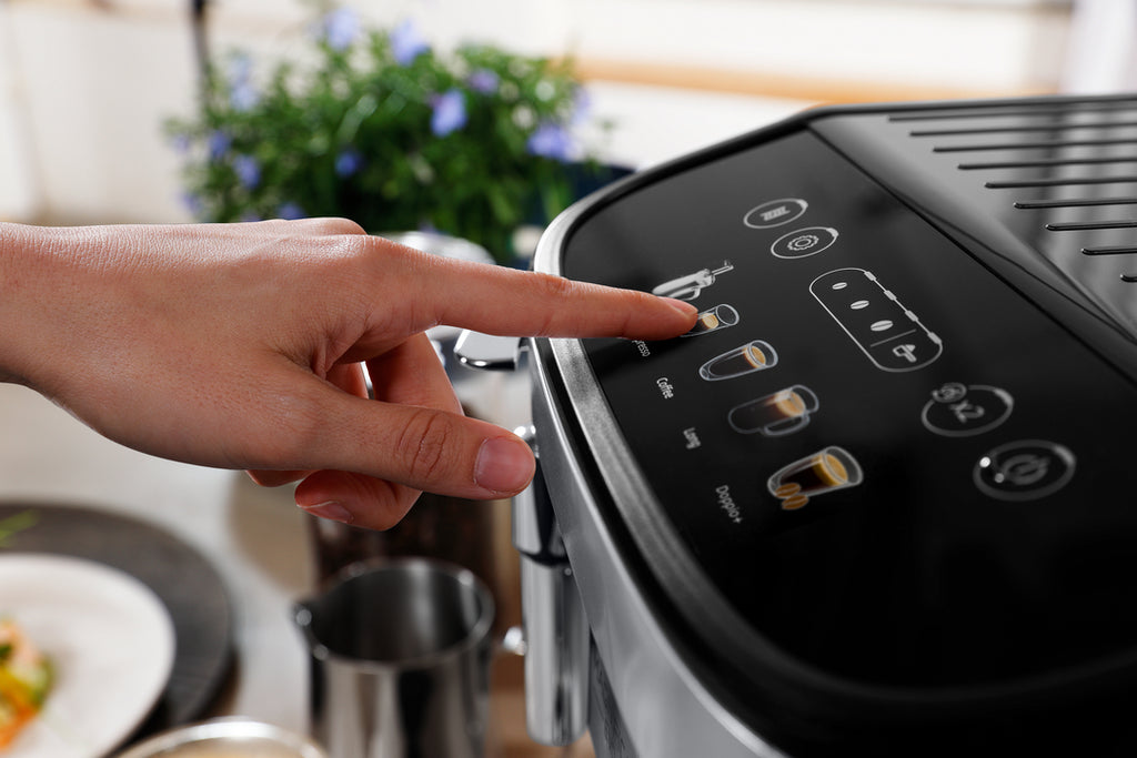 De'Longhi Magnifica Evo Fully Automatic Espresso Machine, Silver Black,  ECAM290.31.SB