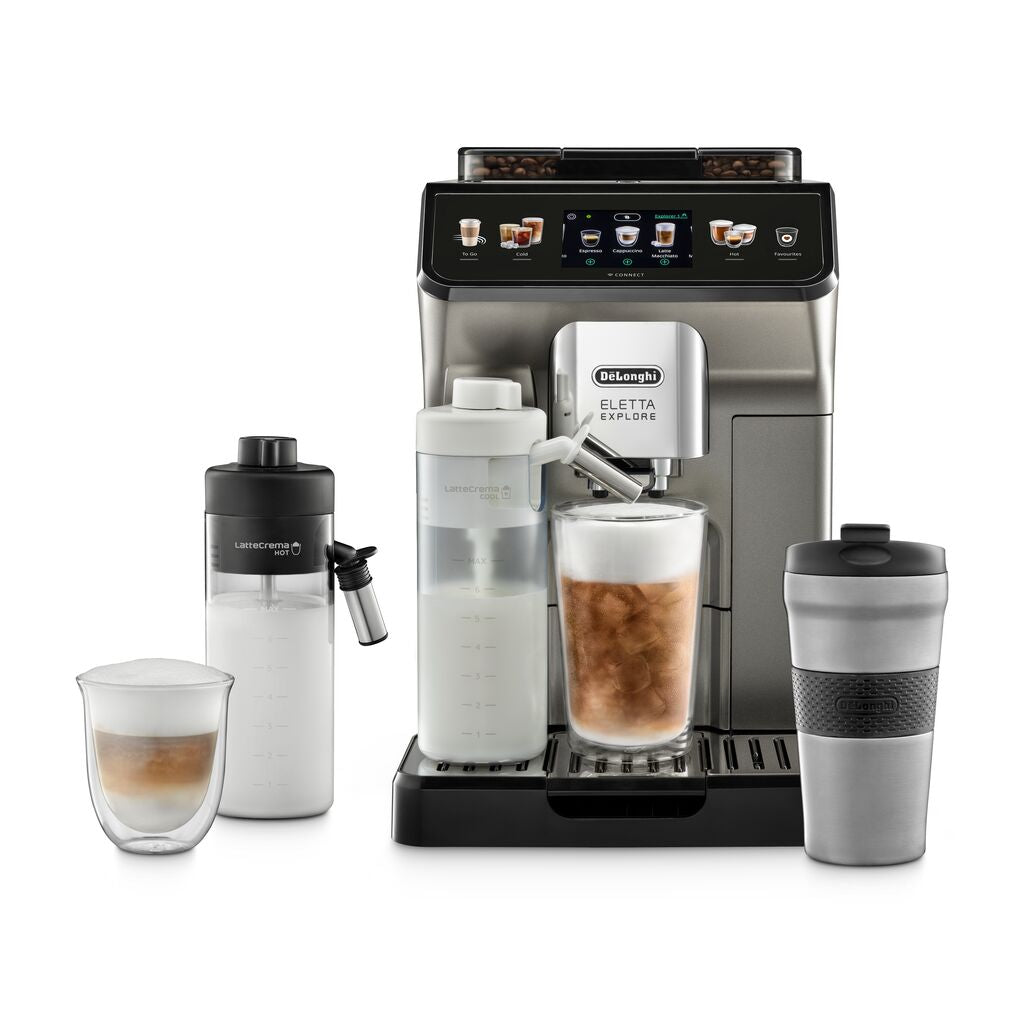 De’Longhi Eletta Explore  Fully Automatic Coffee Machine-ECAM450.86.T