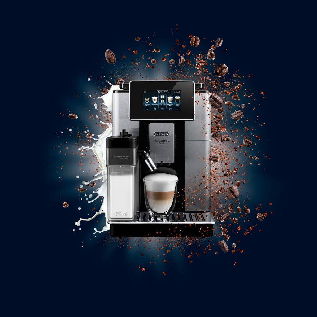 De’Longhi PrimaDonna Soul  Fully Automatic Coffee Machine-ECAM610.75.MB