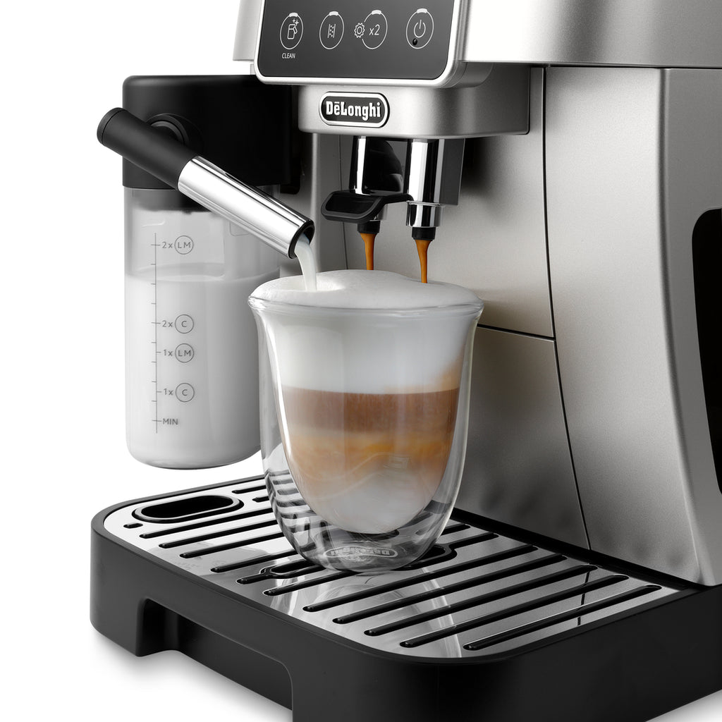 De’Longhi Magnifica Start Fully Automatic Espresso Machine, Silver Black - ECAM220.80.SB