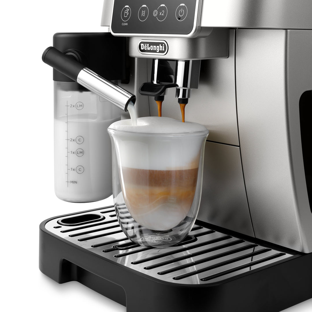 De’Longhi Magnifica Start Fully Automatic Espresso Machine, Silver Black - ECAM220.80.SB