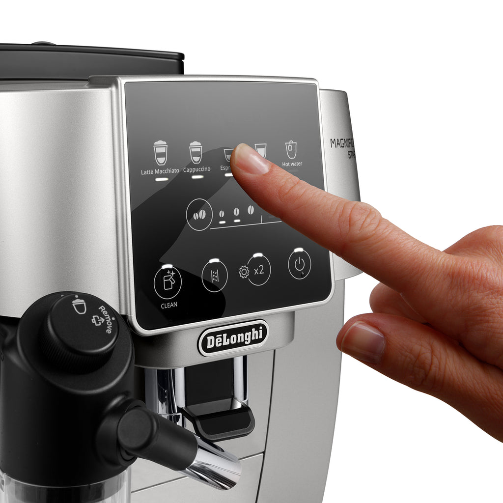 De’Longhi Magnifica Start Fully Automatic Espresso Machine, Silver Black - ECAM220.80.SB