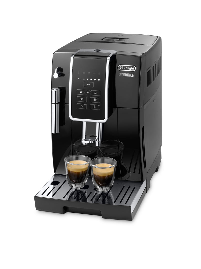 De'Longhi Dinamica Fully Automatic Espresso Machine, Black, ECAM350.15.B