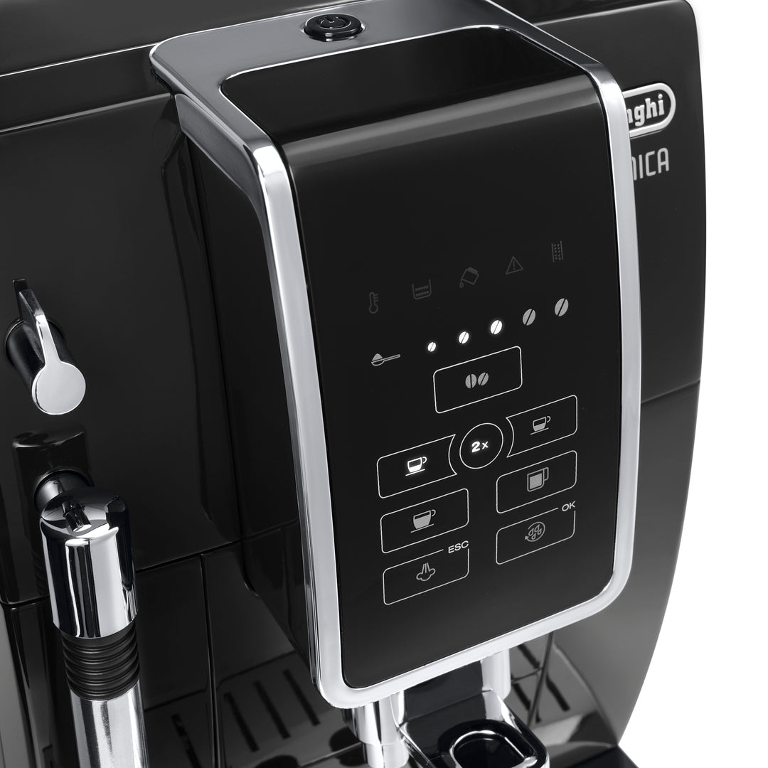De'Longhi Dinamica Fully Automatic Espresso Machine, Black, ECAM350.15.B