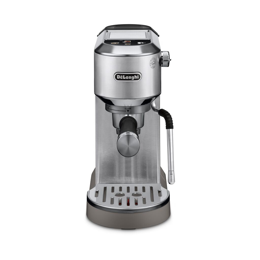 De’Longhi Dedica Duo Manual Espresso Machine, Silver- EC890.M