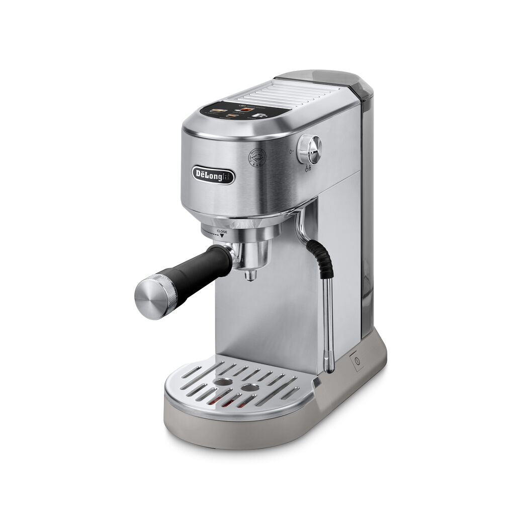 De’Longhi Dedica Duo Manual Espresso Machine, Silver- EC890.M