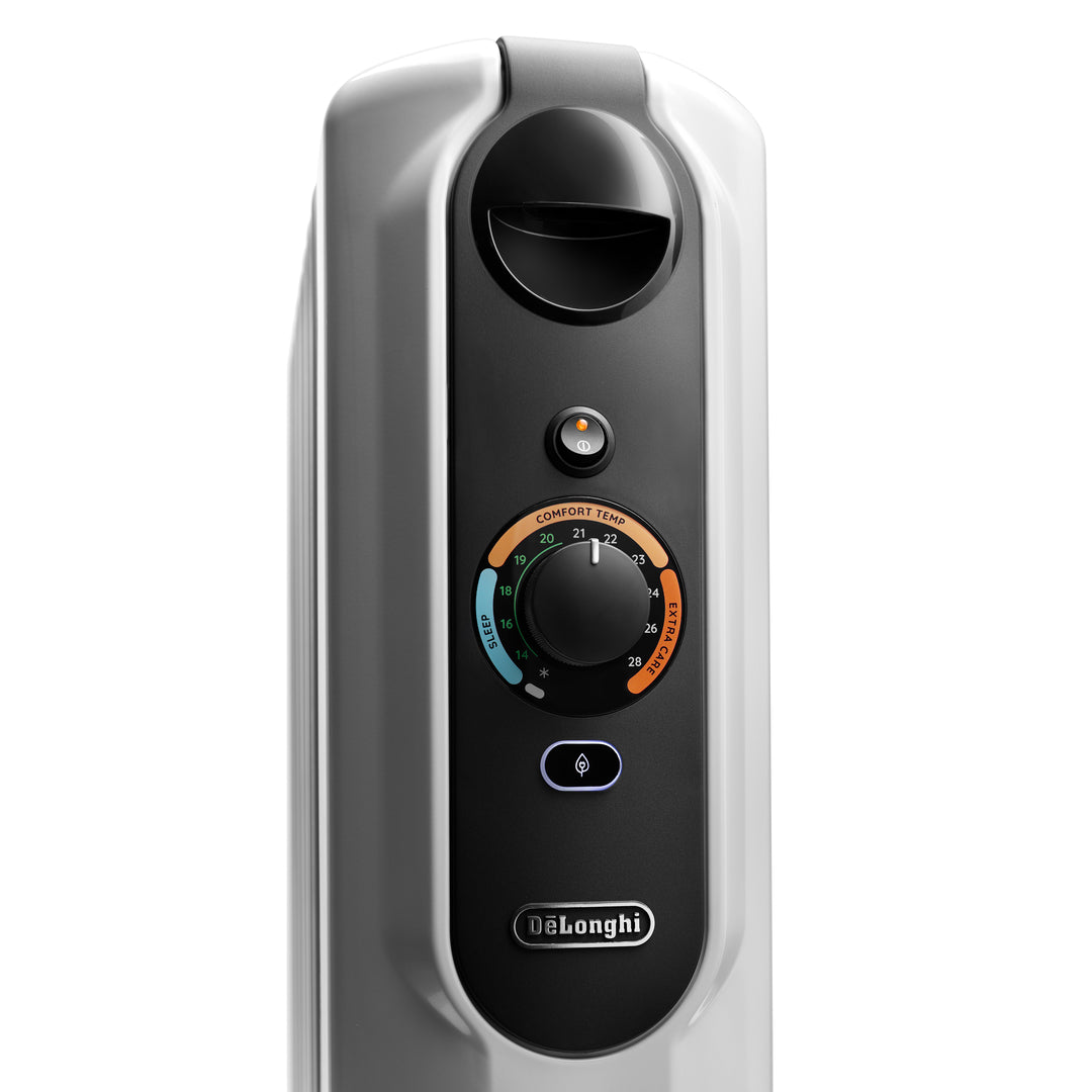 De’Longhi Radiant Heater, 2500 Watt, 12 Fins, White - TRRSE1225