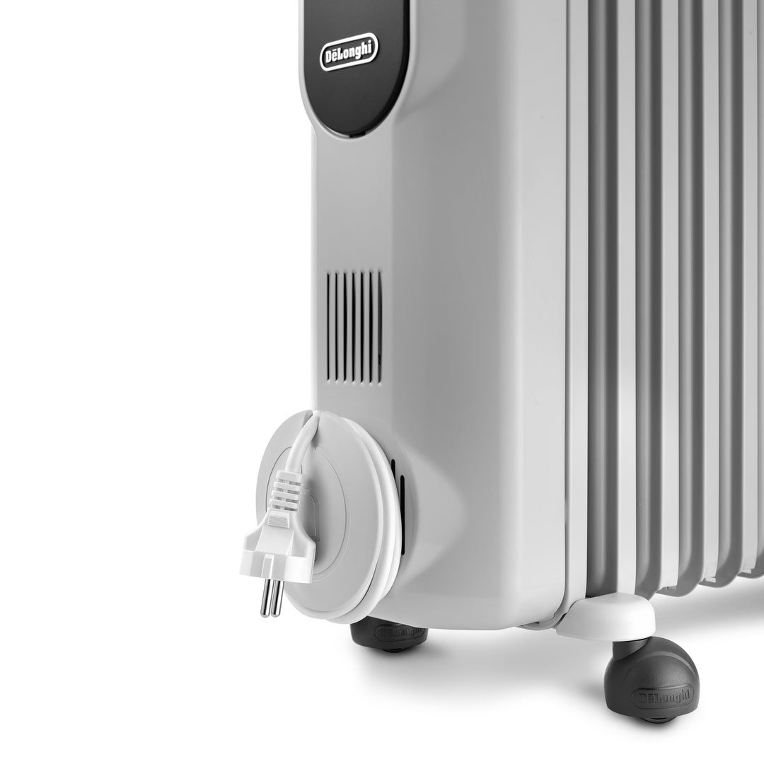 De’Longhi Radiant Heater, 2500 Watt, 12 Fins, White - TRRSE1225