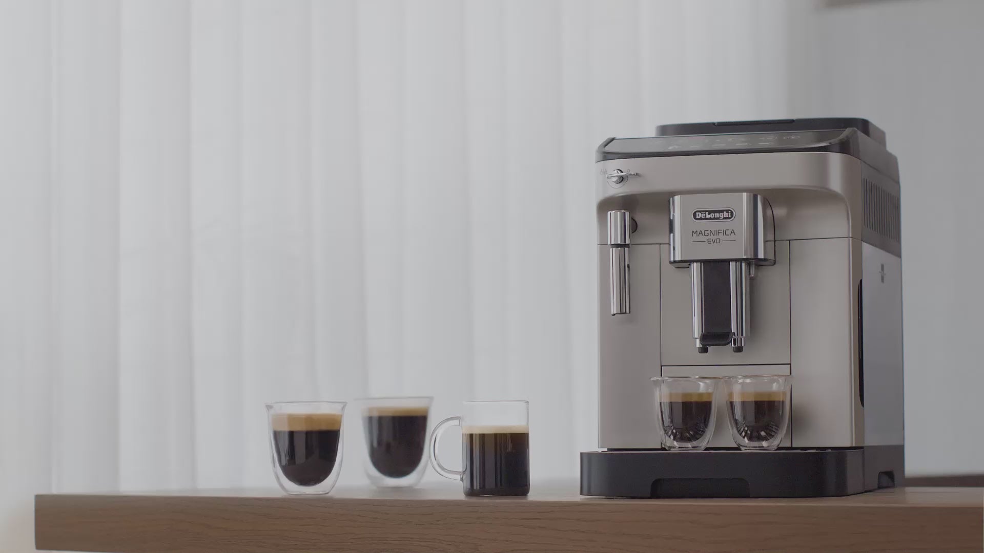 De'Longhi Magnifica Evo Fully Automatic Espresso Machine, Silver Black,  ECAM290.31.SB