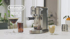 De’Longhi Dedica Duo Manual Espresso Machine, Silver- EC890.M