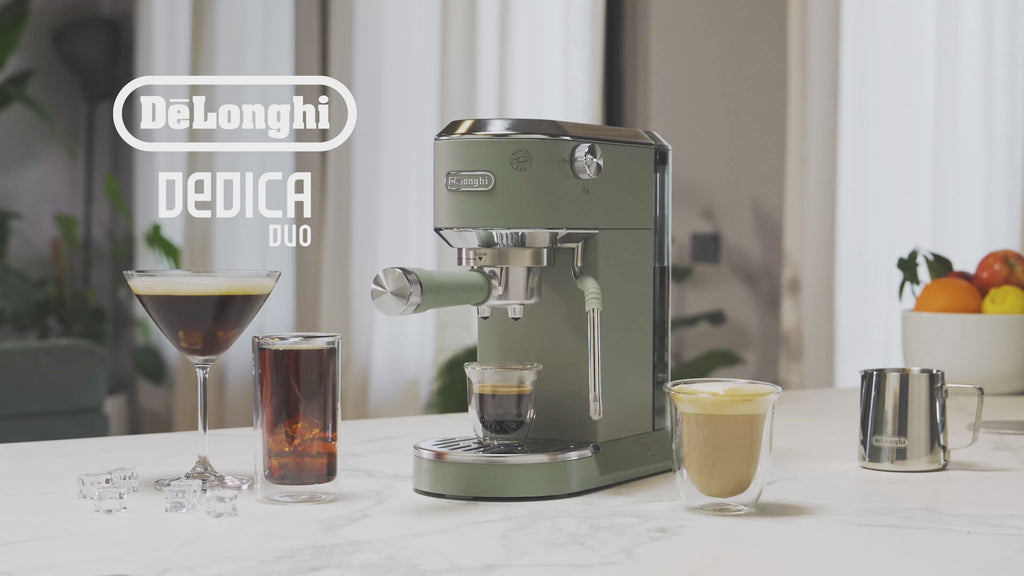 De’Longhi Dedica Duo Manual Espresso Machine, Green -  EC890.GR